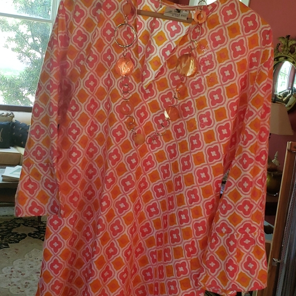 Malabar Bay Dresses & Skirts - Malabar Bay Tunic Dress Size Large